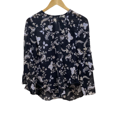 Witchery Womens  Size 8  Black  / Floral Top