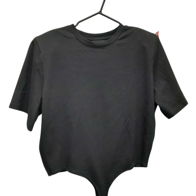 Maniere De Voir Womens  Size 14 Bodysuit Black  