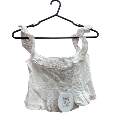 Princess Polly Womens  Size 8 White top