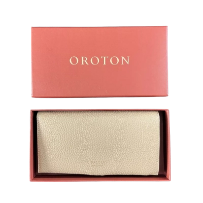 Oroton Avalon Soft Fold Wallet ‘Fawn’ 2017 BNWT