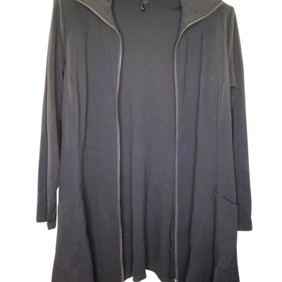 TS Womens  Size XXS Open Jacket Black  