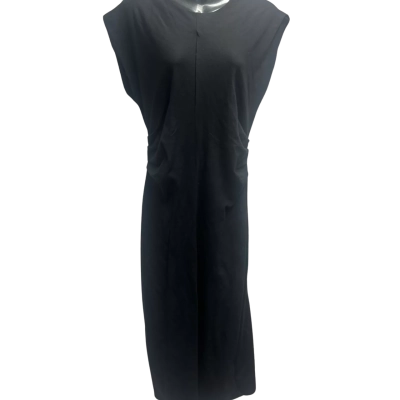 Oxford Womens  Size 12 Midi Dress Black  