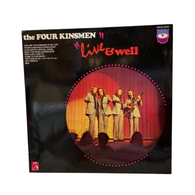 The Four Kinsmen- “Live & Well” Vinyl Record 