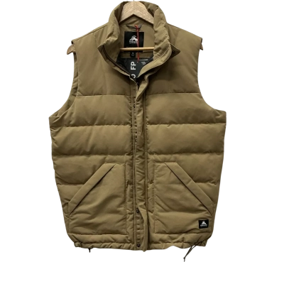 Macpac Mens  Size M Puffer / Vest Khaki 
