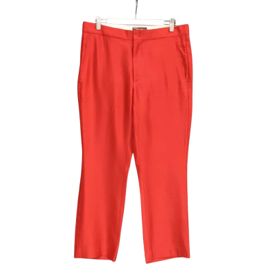 Isabel Marant Womens  Size 40 Straight Leg Pants Red 