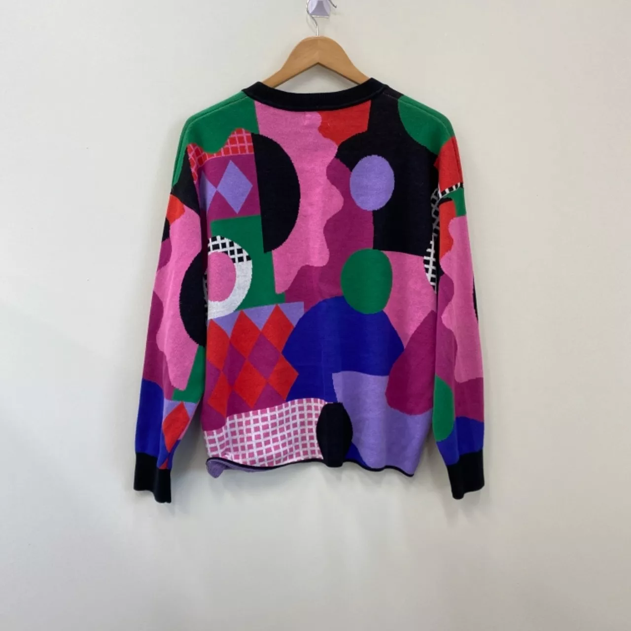 Gorman Womens Size 10 Crew Neck Jumper Multicoloured / Geometric ...