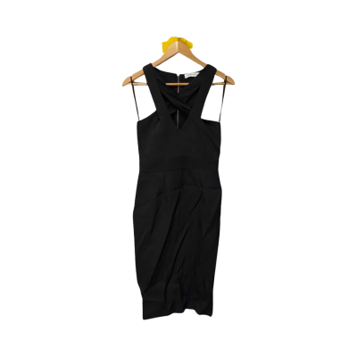 White Closet Womens  Size 10 Black  Dress