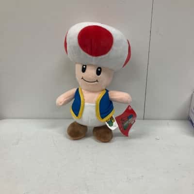 Super Mario Toad Plush 