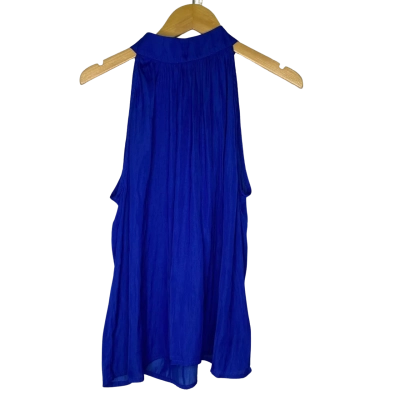 Forcast Womens  Size 12 Singlet Top Blue 