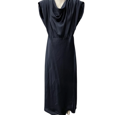 Esmae Womens  Size L Maxi Dress Blue 