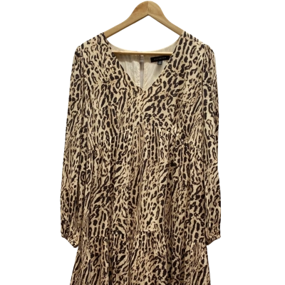Forever New Womens  Size 12 Animal Print Dress