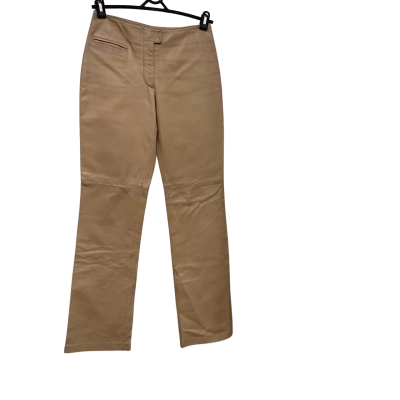 MARCIA COLLECTION LEATHER PANTS. SIZE 4