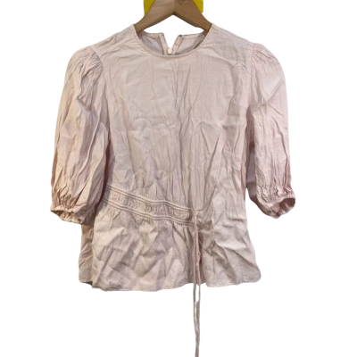 Ted Baker Womens  Size S 3/4 Sleeve Top Pink  