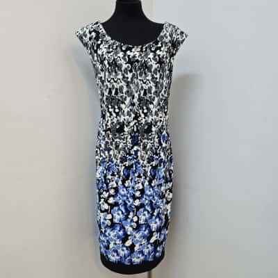  Womens "ILe  New York" Size 16 Blue Dress