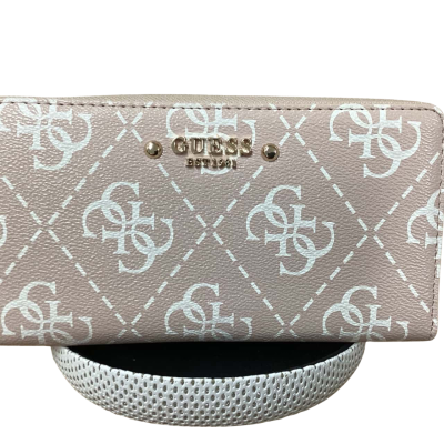 Guess Womens Wallet Gold / Pink  / White 