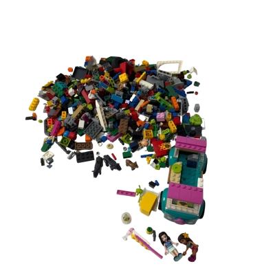 Lego friends car with extra Lego 