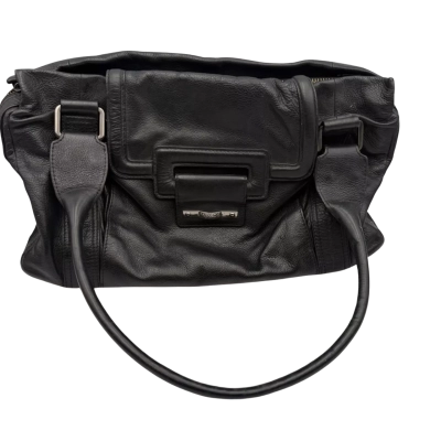 Mimco Womens Shoulder Bag Black  