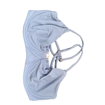 BLACK SWALLOW Size S Kylie Bikini Top / MIDNIGHT