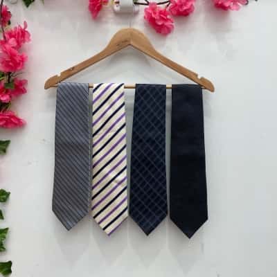 Paul Smith Mens Ties 4 pieces Multicoloured / Pattern 