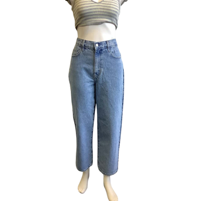 BNWT Nobody Denim Women's Size 29 Lou Jean Crop Blue 