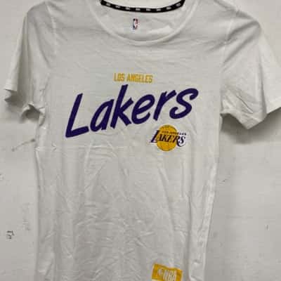 LA lakers NBA Kids  Size 12 Sport Top White 