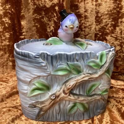 Vintage Ceramic Biscuit Barrel