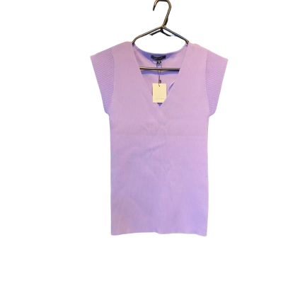 Portmans Womens  Size M V-Neck Top Purple 