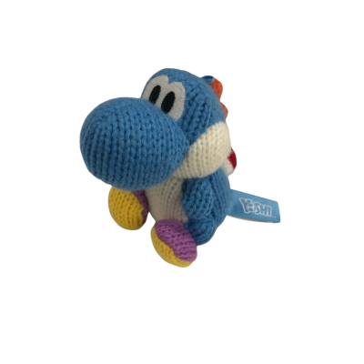 Yoshi Yarn Amiibo Blue
