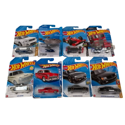 Hot Wheels Assorted Cars/Vehicles x8 - New in Original Pack