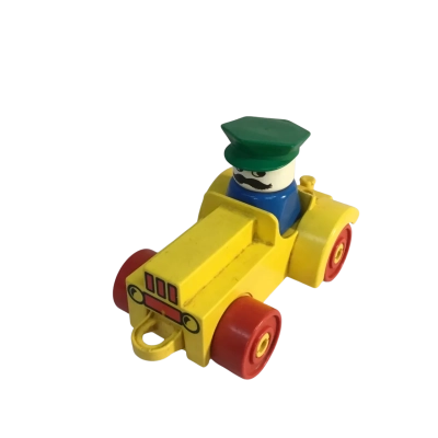 Vintage Lego Duplo Car and Man as pictured