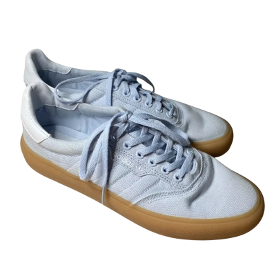 Adidas Pale Blue Canvas Sneakers Size US 9