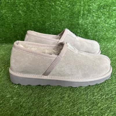 Tasman Aus Grey Sheepskin Slippers Size 9.5 AUS (7.5 AUS men’s)