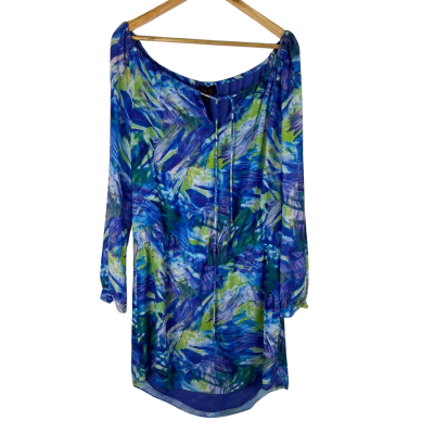 Wayne Cooper Floral Flow Top – Size 14