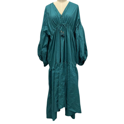 Bohemian Traders Womens  Size XXXXL Casual Dress Teal 