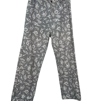 Afends Womens  Size 26 Grey Printed pants