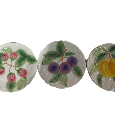 Japanese Vintage Hand Painted Fruit Plates