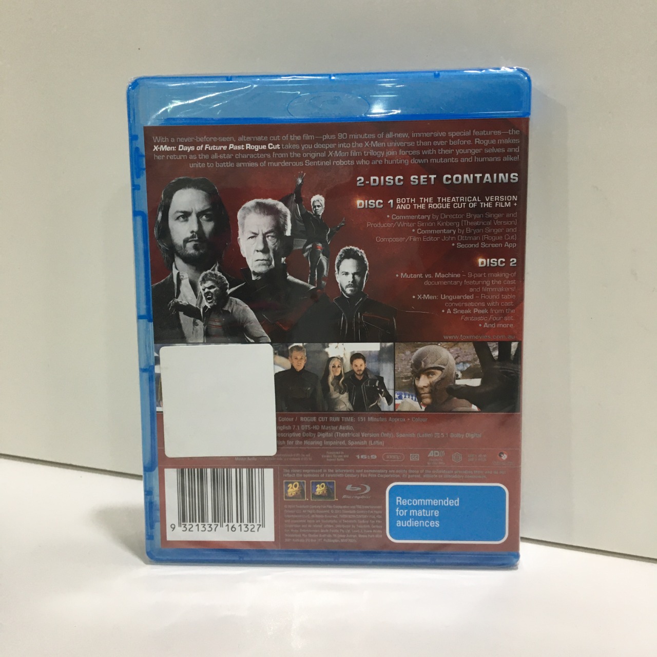 Clearance X Men Days Of Future Past The Rogue Cut