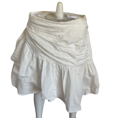 Sheike Womens  Size 14 Mini Skirt White 