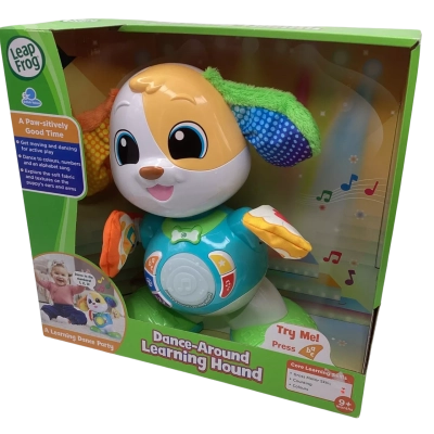 LeapFrog Dance-Around Learning Hound, Interactive Dancing Dog Toy with Lights(TS)