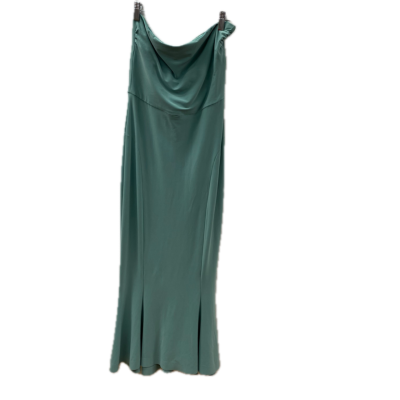 Norma Kamali Womens  Size S Strapless Dress Teal 
