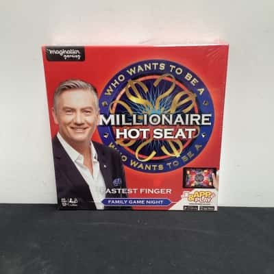 NEW - Who Wants to be a Millionaire Hot Seat Game