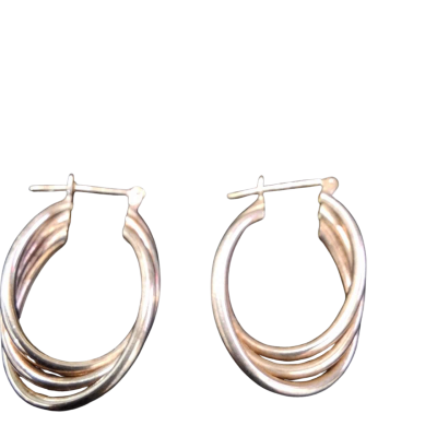  Womens Earrings Silver 
