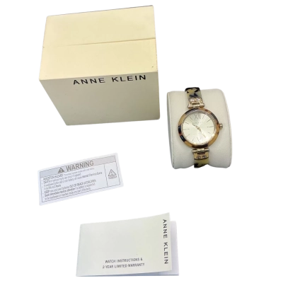 Anne klein Women’s  patterned two tonedwatch 