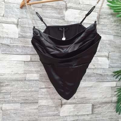 Ally Fashion Womens  Size S Cami  Black  