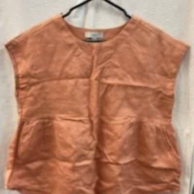 TIRELLI Womens  Size S Sleeveless Top Peach 