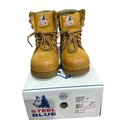 Steel Blue Work Boots Argyle Wheat  Size 8.5 