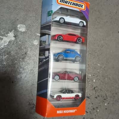 Matchbox MBX Highway 5 Pack Models