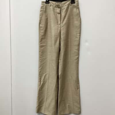 Scanlan Theodore Womens Bootcut Pants Natural / Nude 