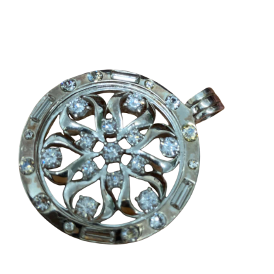 Nikki Lissoni Pendant clear crystals