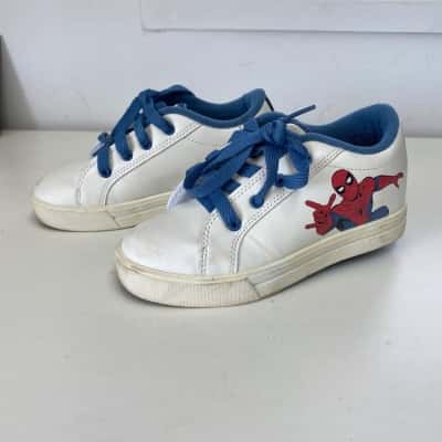 Heelys x Marvel White Spider-Man Skate Shoes  Size 1 